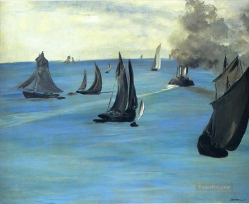 サント・アドレスの浜辺 レアリスム 印象派 エドゥアール・マネ Oil Paintings